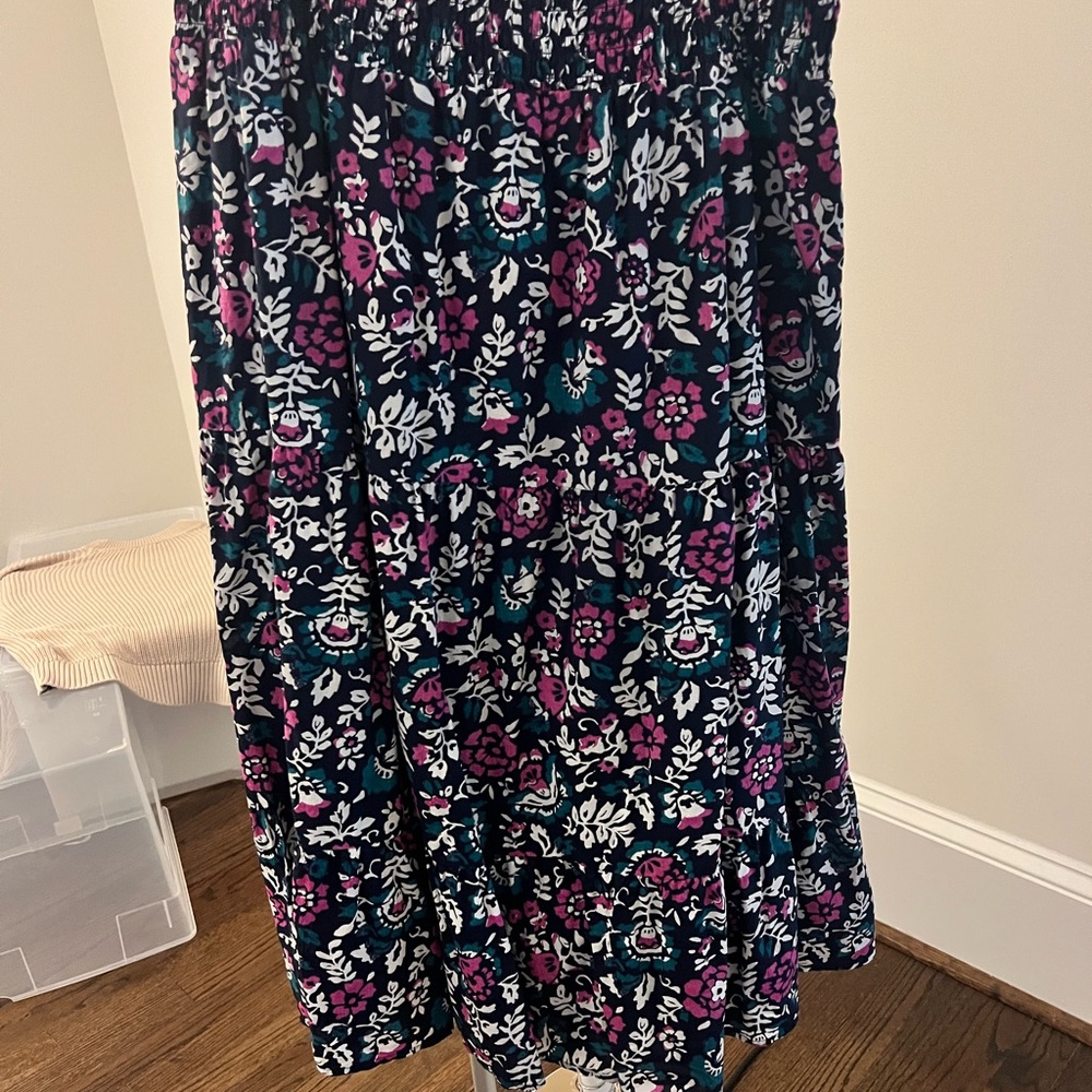 Rails A-Line Skirt - Pink and Blue Floral